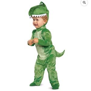 FAST SHIPPING 📦 Disney Toy Story Toddler Boys Rex Halloween Costume, Size 3T-4T